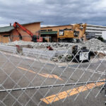 ファボーレの湯解体中