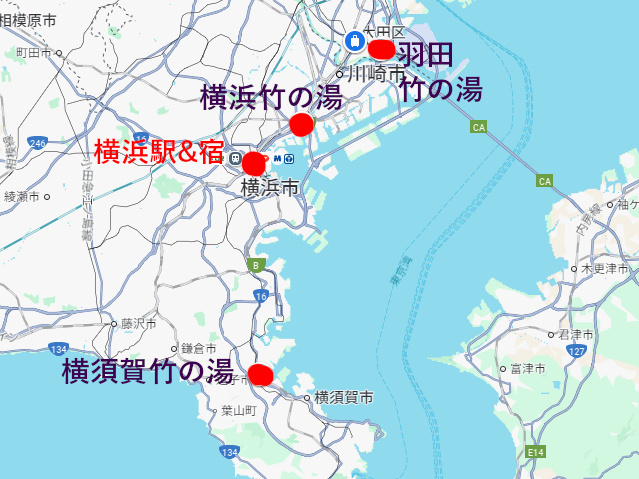 神奈川竹の湯MAP
